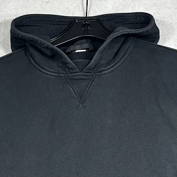 Lululemon All Yours Hoodie Womens Size 4 Black Fleece Pullover Sweatshirt - Picture 2 of 10